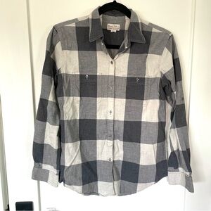 Broadway & Broome NYC Plaid Button Up Shirt
